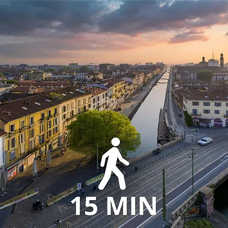 Navigli-Duomo - Prestige Apartment Netflix-Wifi Milan Exterior photo