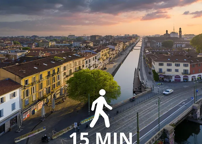 Navigli-Duomo - Prestige Apartment Netflix-Wifi